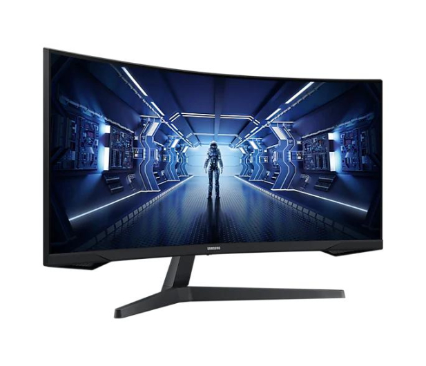 Samsung Odyssey C34G55TWWRX Curved HDR - 635488 - zdjęcie 2